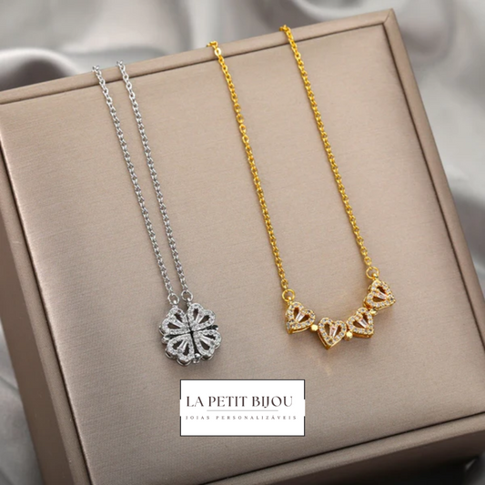 Four-Leaves of Luck - Necklace