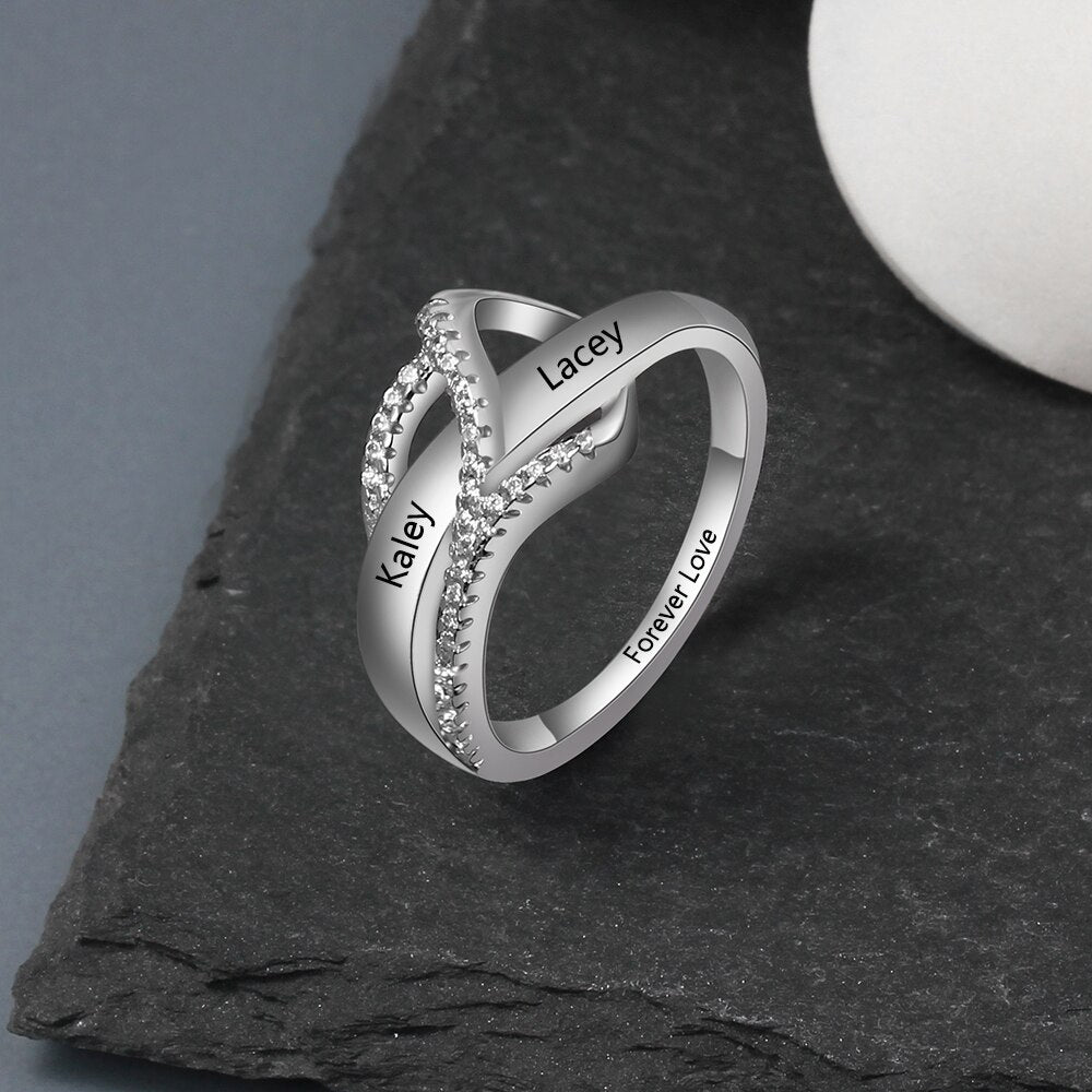 Personalized Ring  925 Sterling Sliver Jewelry