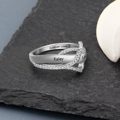 Personalized Ring  925 Sterling Sliver Jewelry