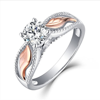 Attractive Charm Silver Wing Ring