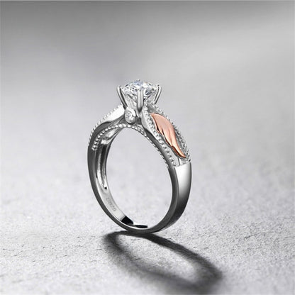 Attractive Charm Silver Wing Ring